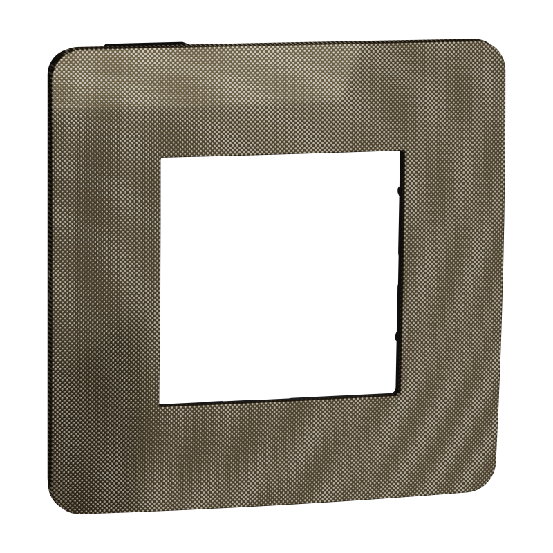 Рамка 1-постова, Бронза/антрацит