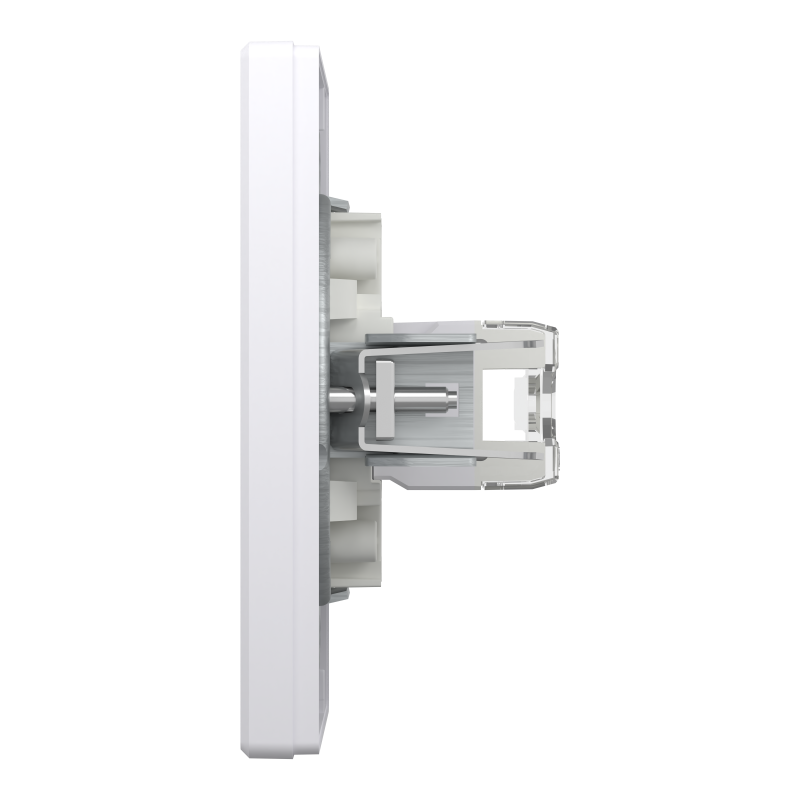 РОЗЕТКА КОМП'ЮТЕРНА RJ45 UTP КАТ.6 БІЛА ASFORA