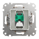 Один роз’єм RJ45 категорія 5E UTP Бежевий Sedna Design