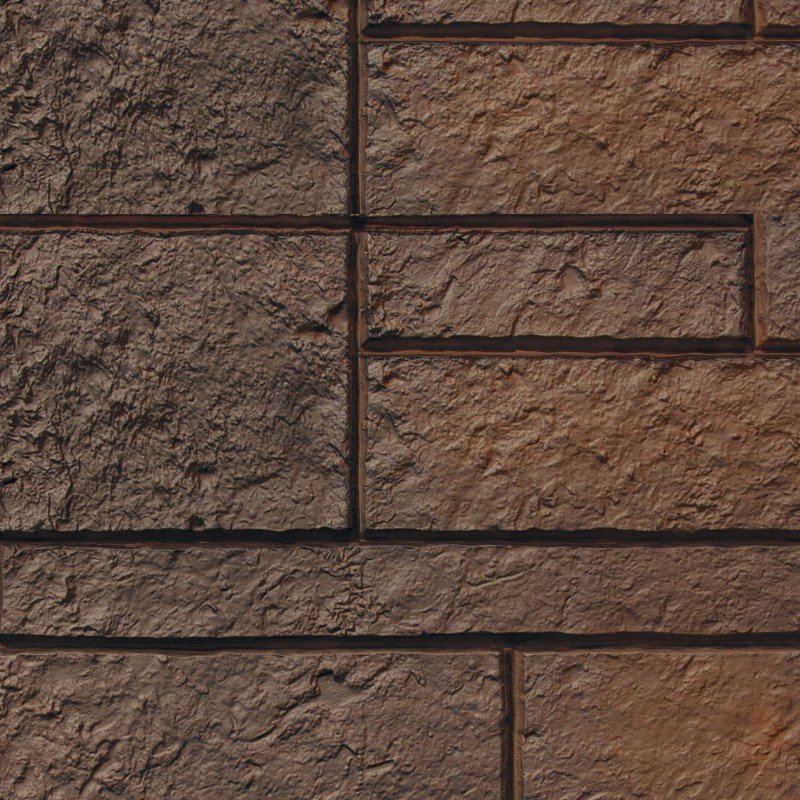 Фасадна панель VOX Solid SandStone Dark Brown 1х0,42 м