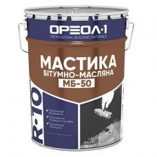 ОРЕОЛ Мастика битумно-масляная МБ-50 (25кг)
